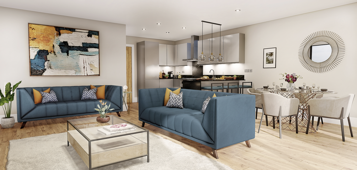 Two Bed Apartment For Sale In John Wallis Square Ashford
